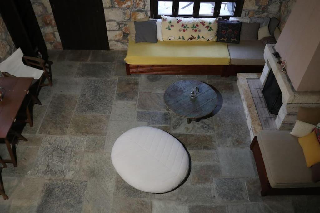 Villa Wood & Stone Dream View House B Diaporos Exterior foto