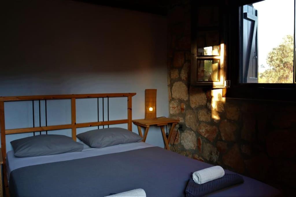 Villa Wood & Stone Dream View House B Diaporos Exterior foto