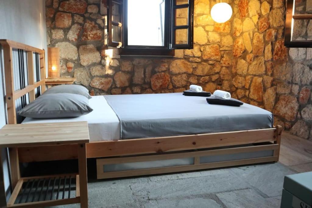 Villa Wood & Stone Dream View House B Diaporos Exterior foto